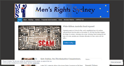 Desktop Screenshot of mensrightssydney.com